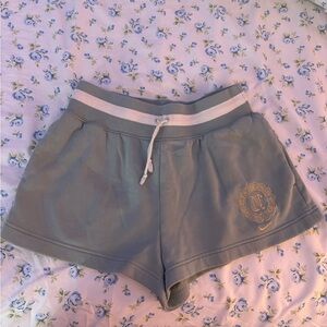 Nike- Women's Gray/Green Athletic Shorts